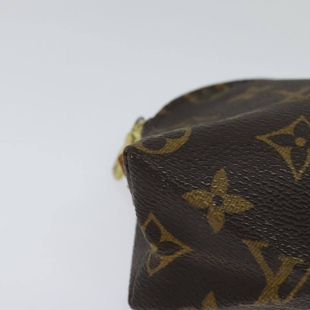 LOUIS VUITTON Monogram Pochette Cosmetic PM Cosmetic Pouch M47515 LV Auth hk2001 - Picture 7 of 16